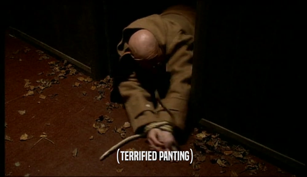 (TERRIFIED PANTING)  