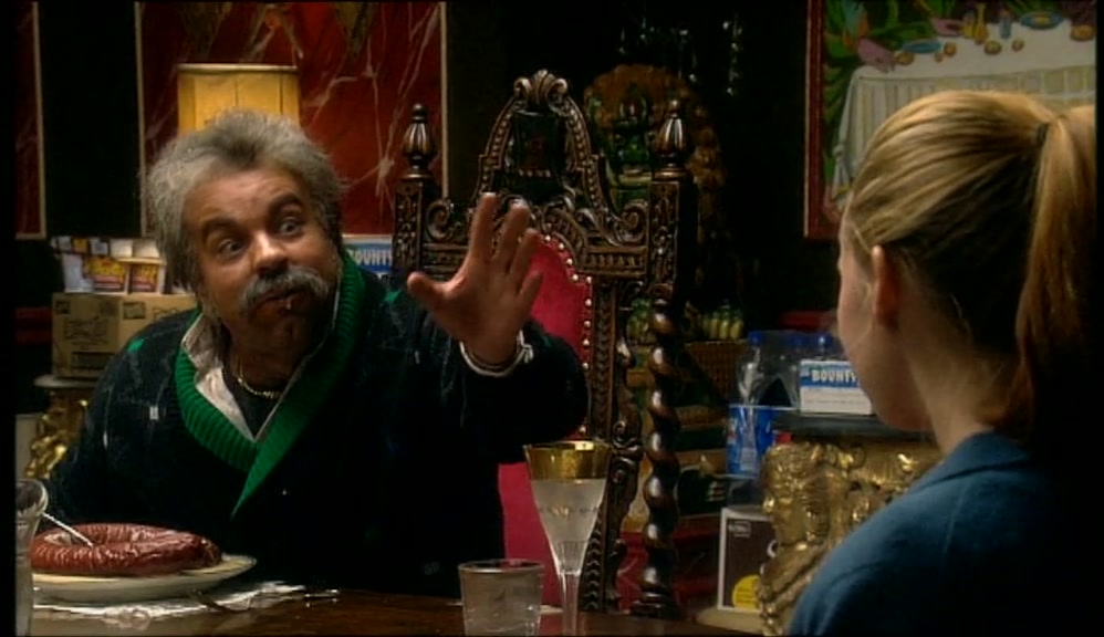 YOU, PATRICA, WITH YOUR FINE SKIN AND...SHAPELY BOSOM! 