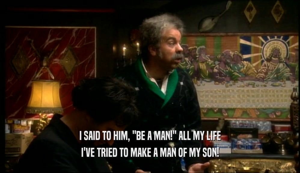 I SAID TO HIM, 