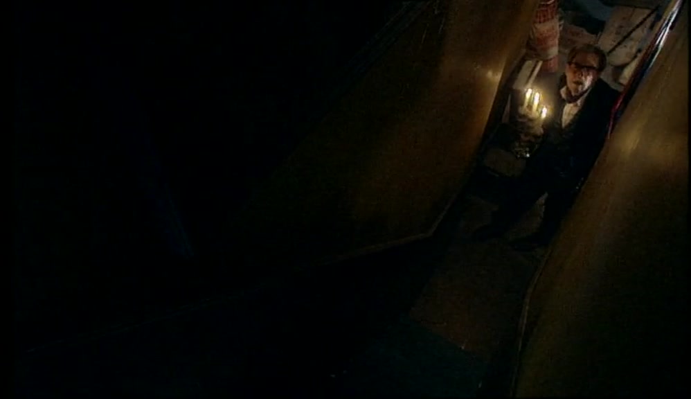 WE KEEP DAVID UPSTAIRS.  