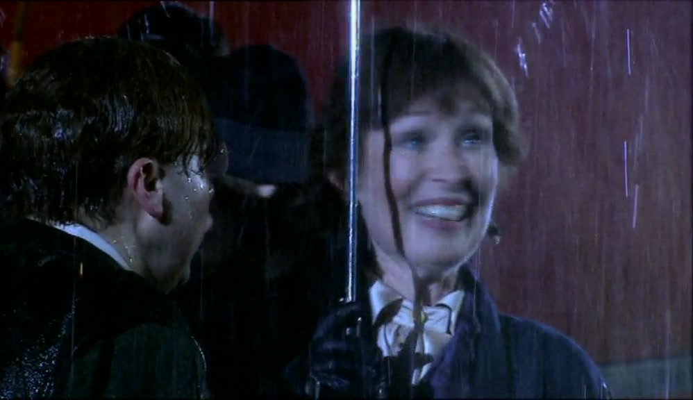 - WHAT?! - OH, NOT WITH ME! WITH MY SON! 