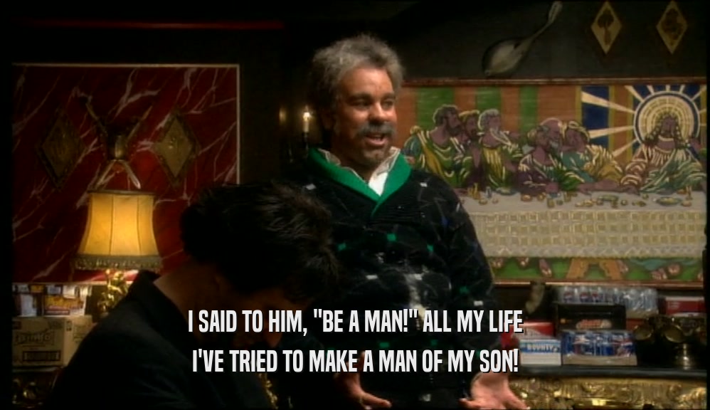 I SAID TO HIM, 