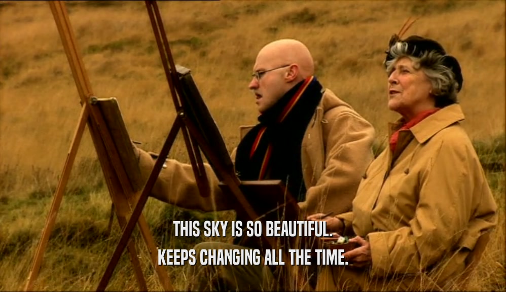 THIS SKY IS SO BEAUTIFUL. KEEPS CHANGING ALL THE TIME. 
