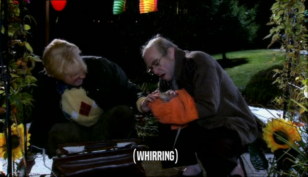 (WHIRRING)  