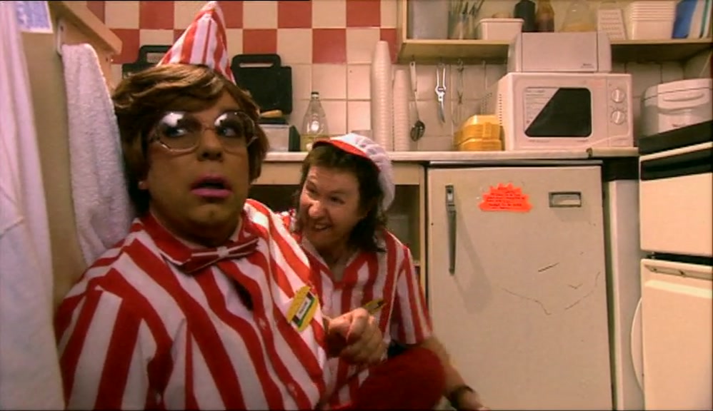 - (WHY ARE WE HIDING?) - (IT'S ROSS!) 