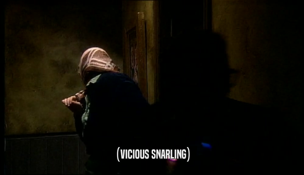(VICIOUS SNARLING)  