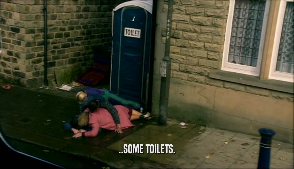 ..SOME TOILETS.  