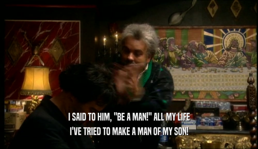 I SAID TO HIM, 