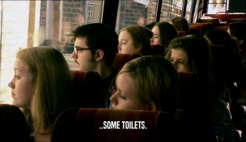 ..SOME TOILETS.  