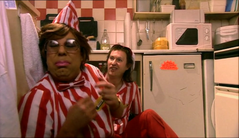 (AMERICAN ACCENT) UM...YEAH...COMING RIGHT UP! 