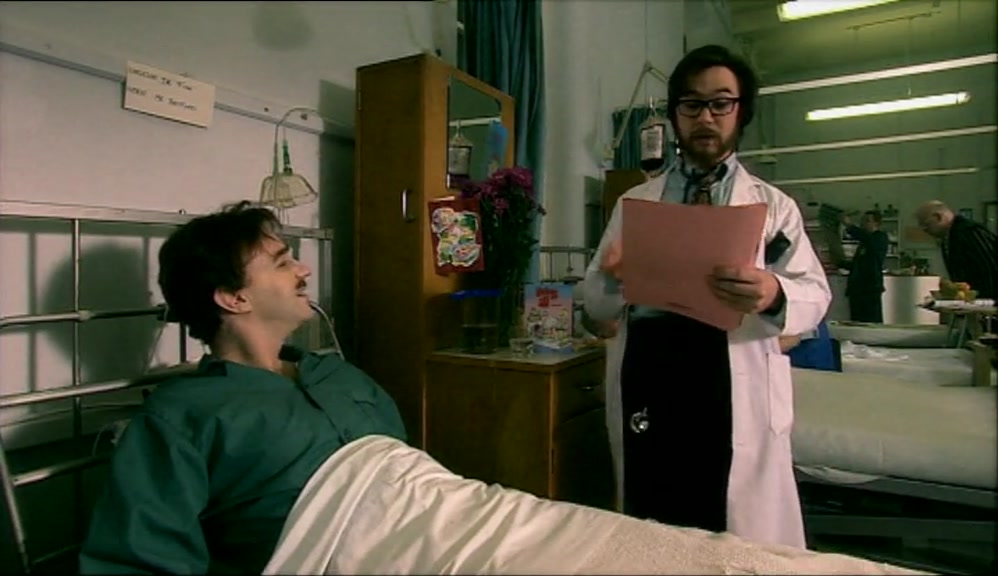 GOOD. I'VE GOT THE RESULTS BACK AND WE CAN MAKE A DIAGNOSIS. 