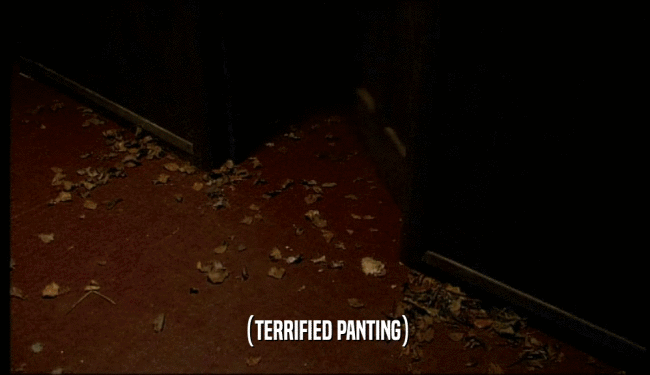 (TERRIFIED PANTING)  