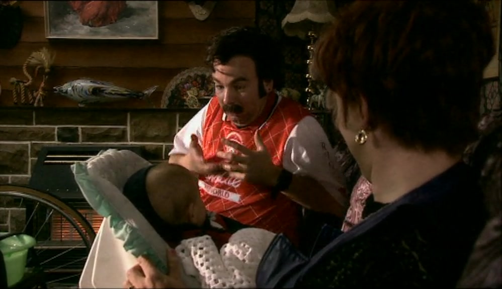 - OH, CHARLIE, SHE'S NOT A DOG! - HER MOTHER IS! 