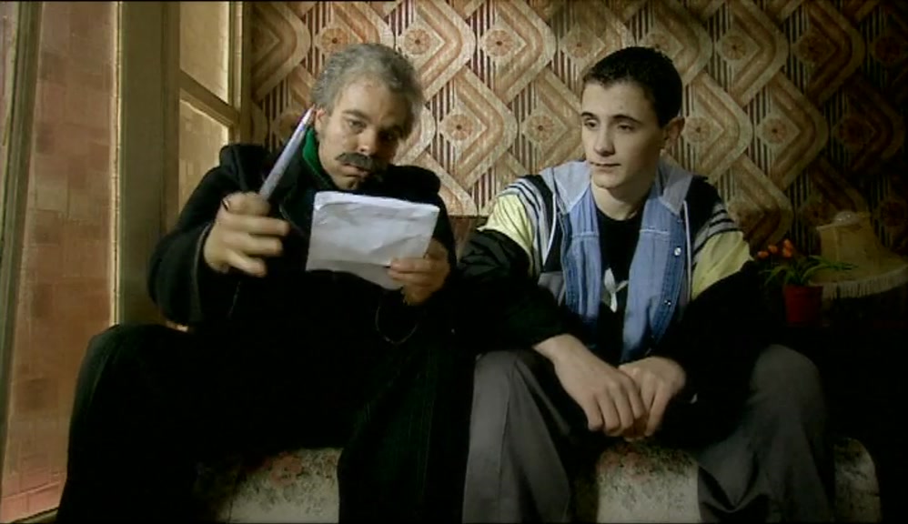 AND YOU IS GONNA SIGN THIS PAPER AND WE'RE GONNA SHAKE HANDS LIKE MEN! 