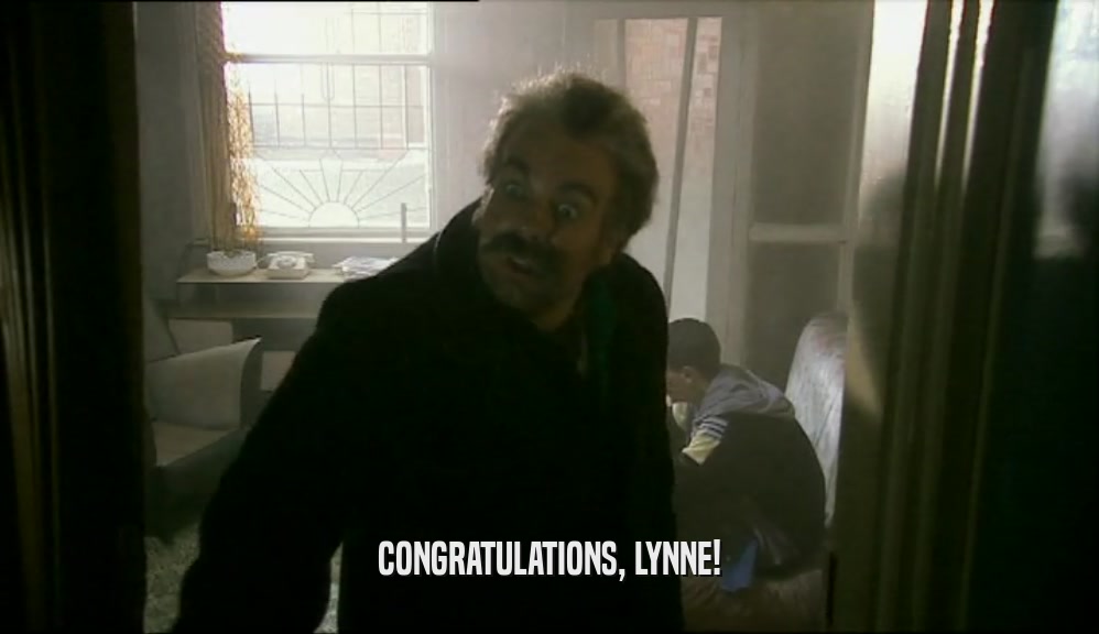 CONGRATULATIONS, LYNNE!  