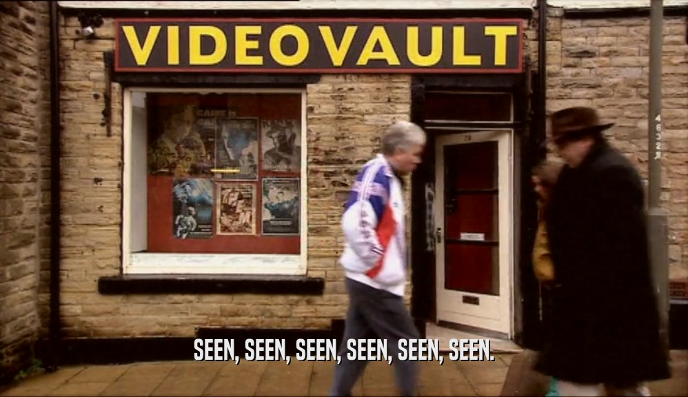 SEEN, SEEN, SEEN, SEEN, SEEN, SEEN.  