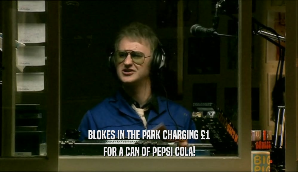 BLOKES IN THE PARK CHARGING 