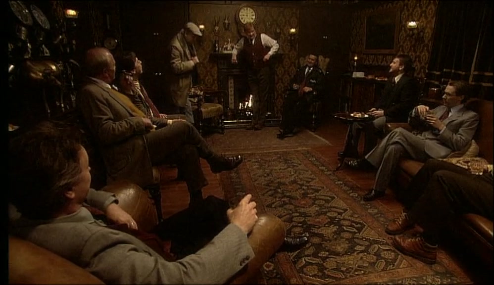 RIGHT...NOW WE'RE ALL FINALLY CONVENED. 