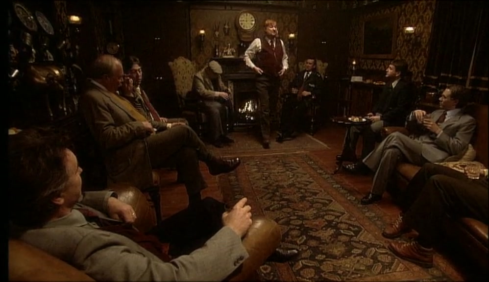 RIGHT...NOW WE'RE ALL FINALLY CONVENED. 