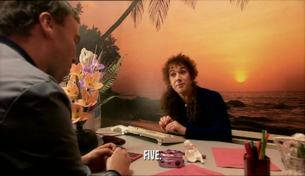 FIVE.  