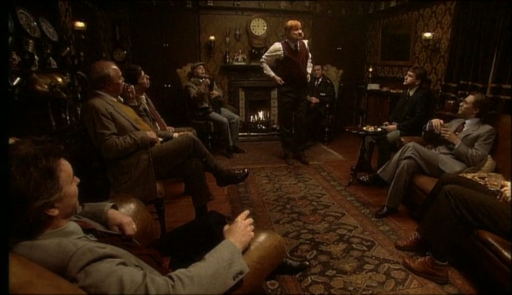 RIGHT...NOW WE'RE ALL FINALLY CONVENED. 