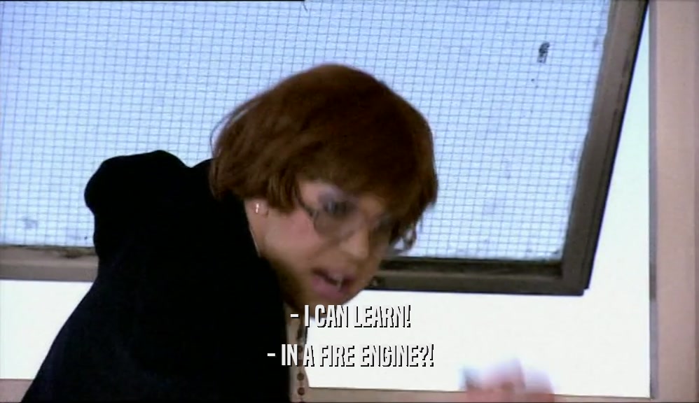 - I CAN LEARN! - IN A FIRE ENGINE?! 