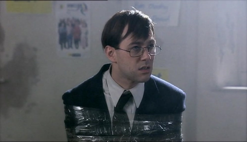 TELL HIM I AM HOLDING A HOSTAGE AT THE JOB CENTRE! 