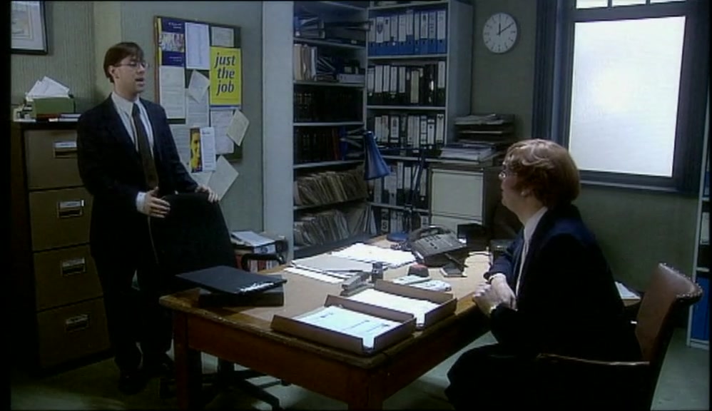 LOOK FOR OTHER WORK, LOOK AT THE BOARDS DOWNSTAIRS. 