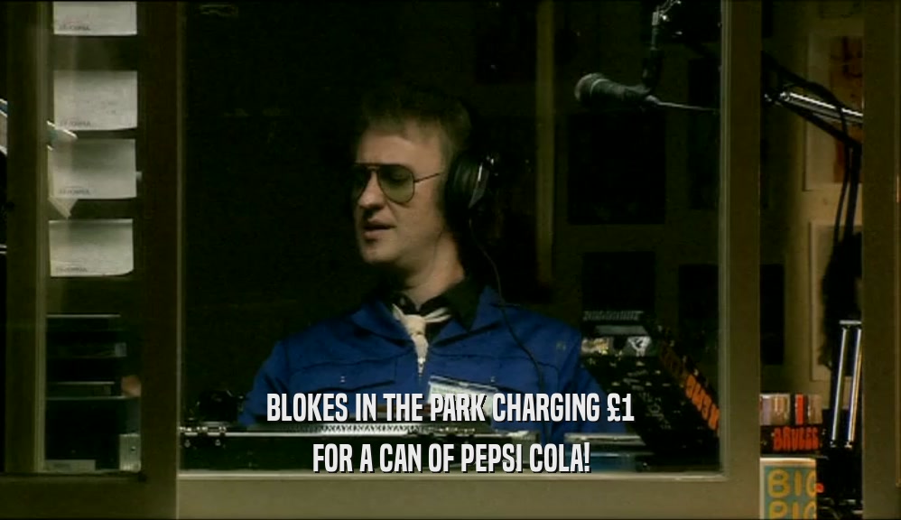 BLOKES IN THE PARK CHARGING 