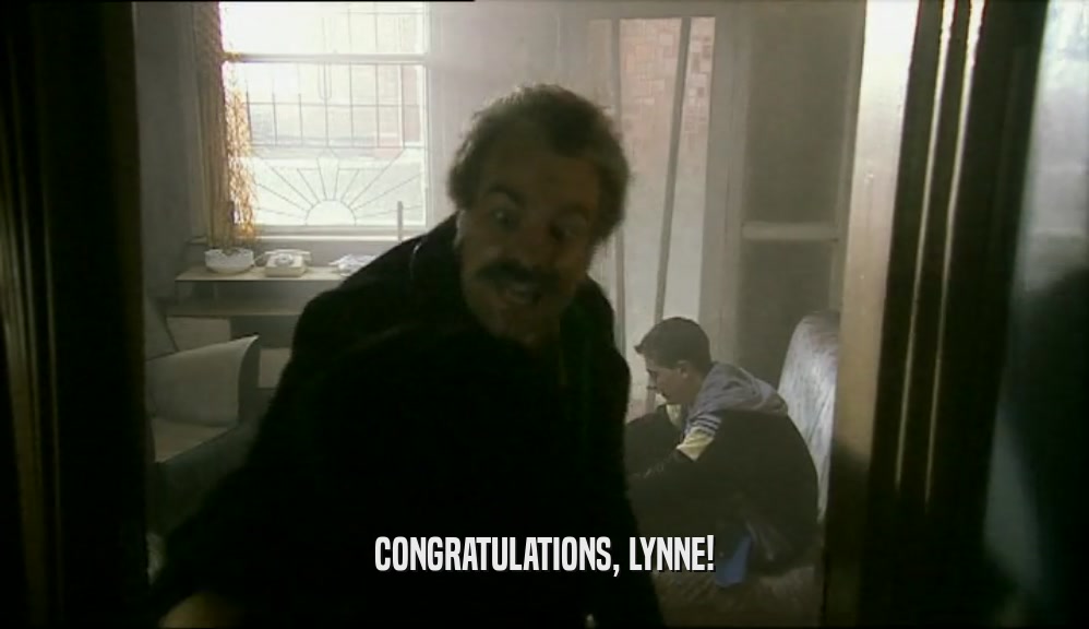 CONGRATULATIONS, LYNNE!  