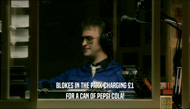 BLOKES IN THE PARK CHARGING 