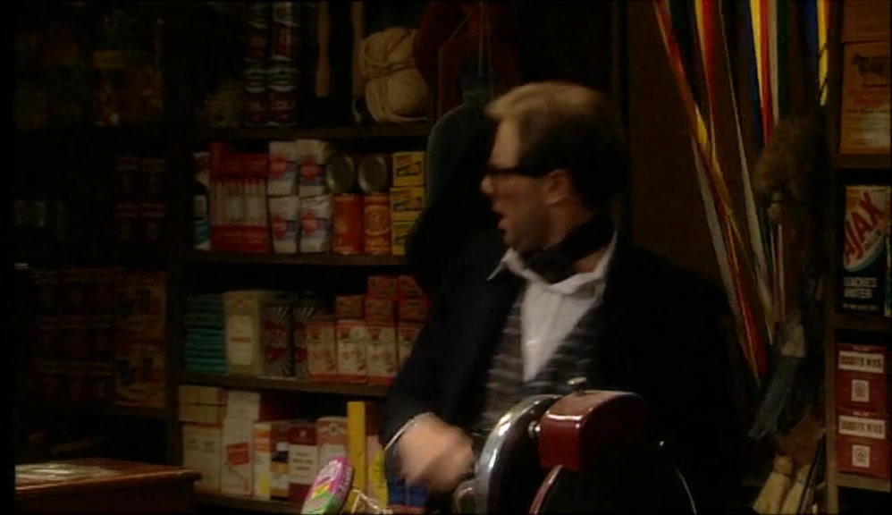 WHAT'S ALL THIS SHOUTING? WE'LL HAVE NO TROUBLE HERE. 