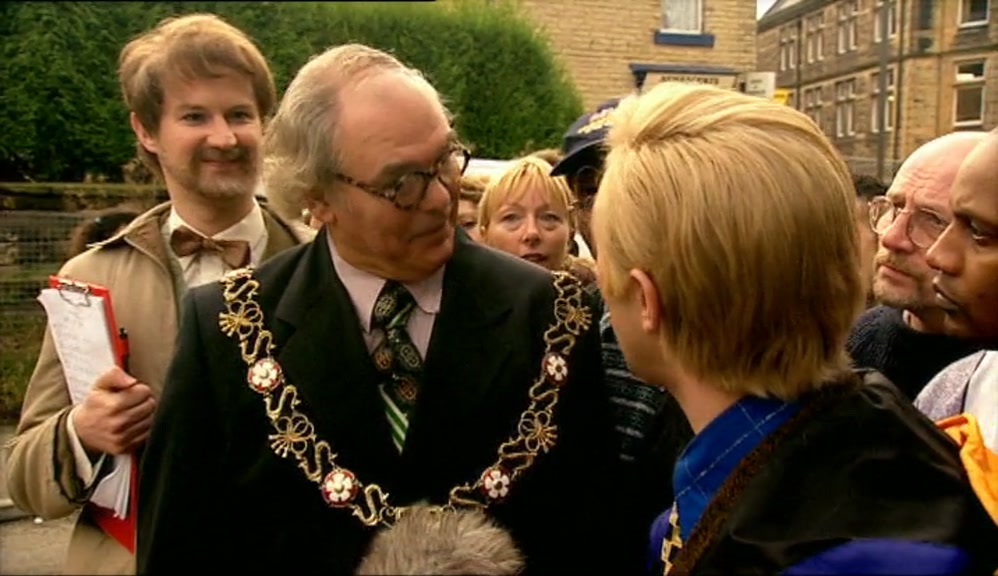 MAYOR VAUGHN, A LOT OF ACTIVITY IN THE TOWN TODAY. 