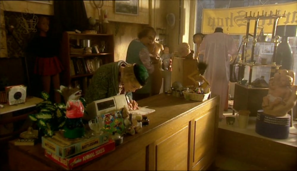 JUST A MINUTE, DEAR. I'M IN THE BOOK.  