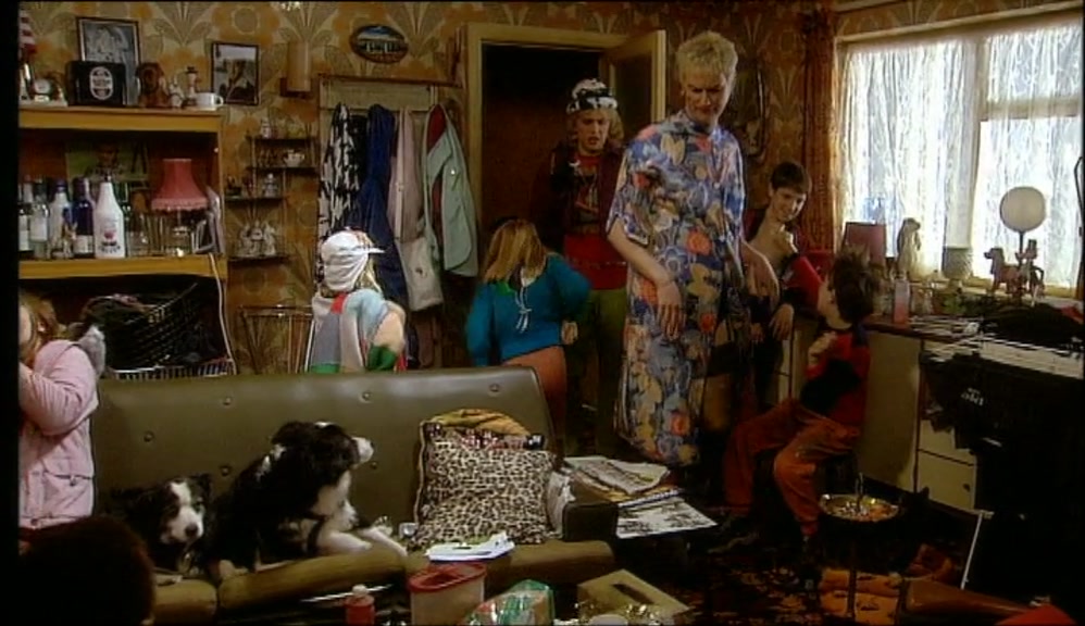 TANYA, GET DOWN. SHE'S JUST HAD ANOTHER LITTER. 