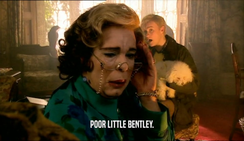 POOR LITTLE BENTLEY.  