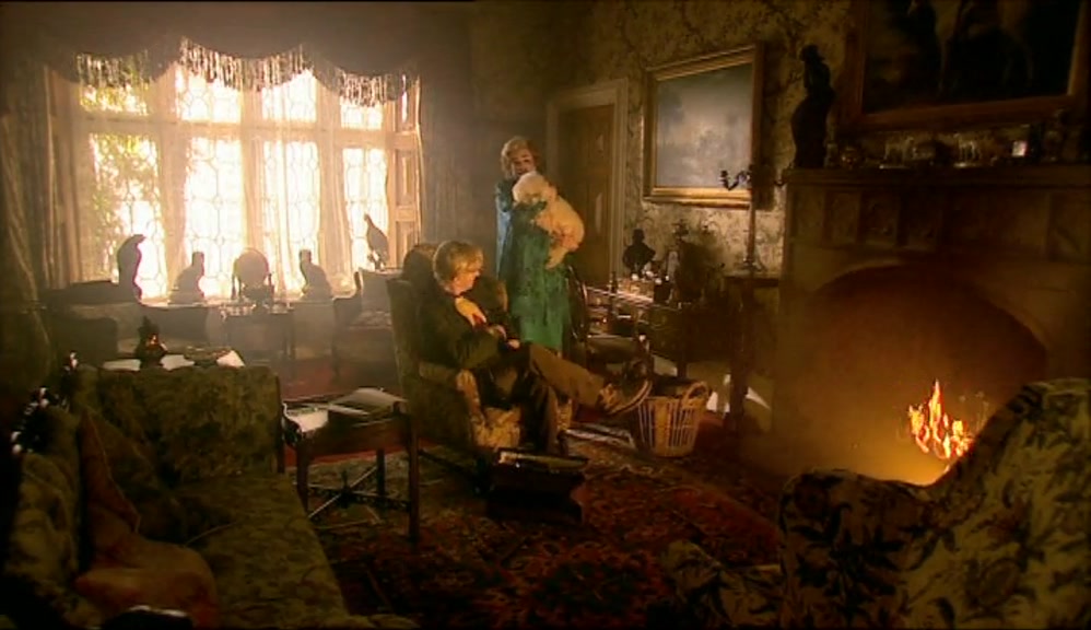 HE'S NORMALLY SUCH A SPRIGHTLY LITTLE FELLOW, AREN'T YOU, DARLING? 