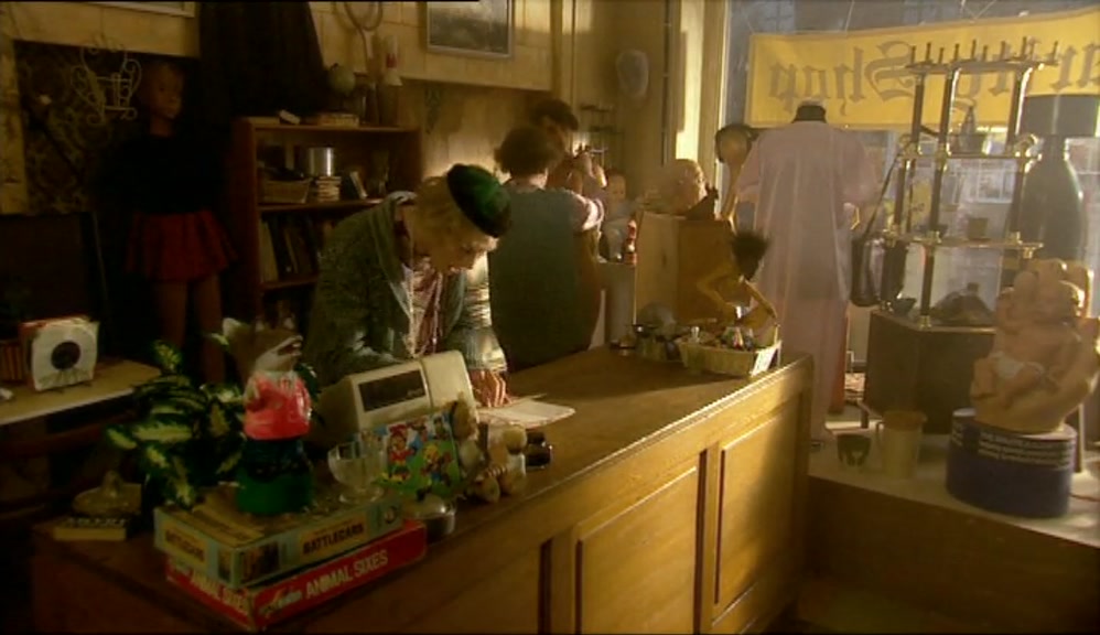 JUST A MINUTE, DEAR. I'M IN THE BOOK.  