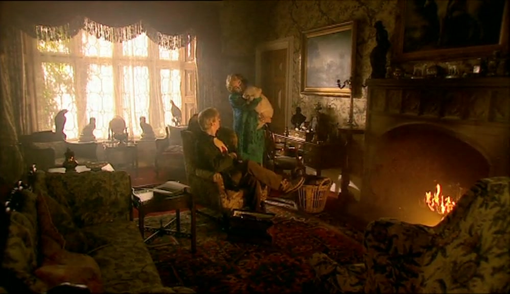 HE'S NORMALLY SUCH A SPRIGHTLY LITTLE FELLOW, AREN'T YOU, DARLING? 