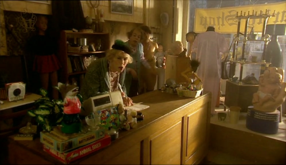 - NO NEED TO BE RUDE, DEAR. - I'M NOT BEING RUDE, DEAR. 