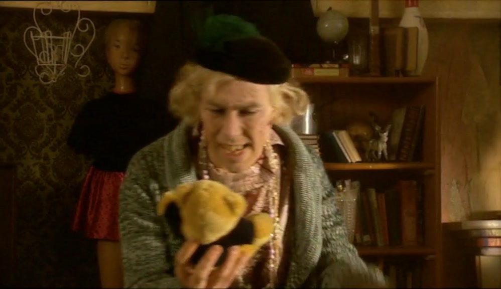 IT'S A TEDDY, IS IT?  