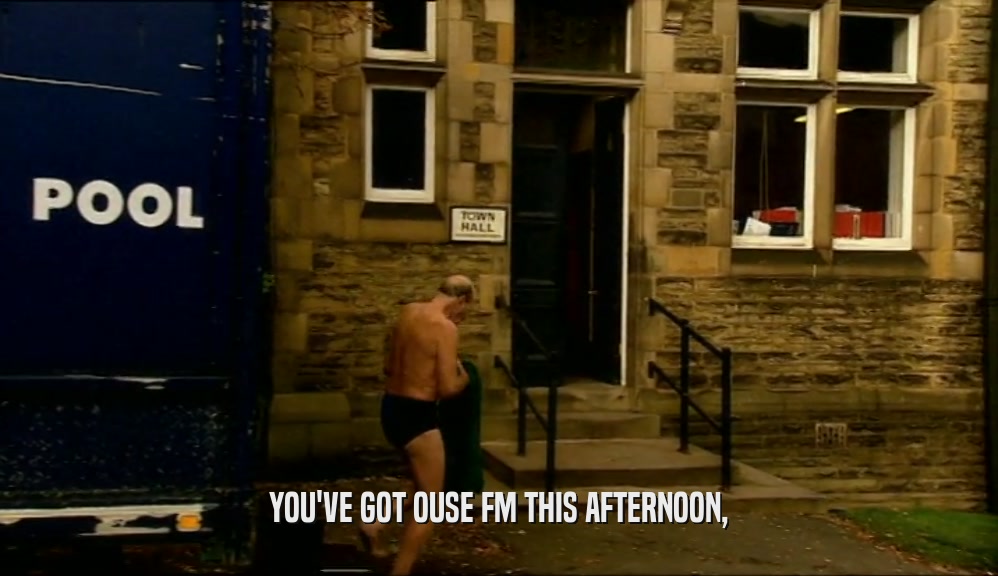 YOU'VE GOT OUSE FM THIS AFTERNOON,  