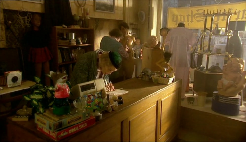 JUST A MINUTE, DEAR. I'M IN THE BOOK.  