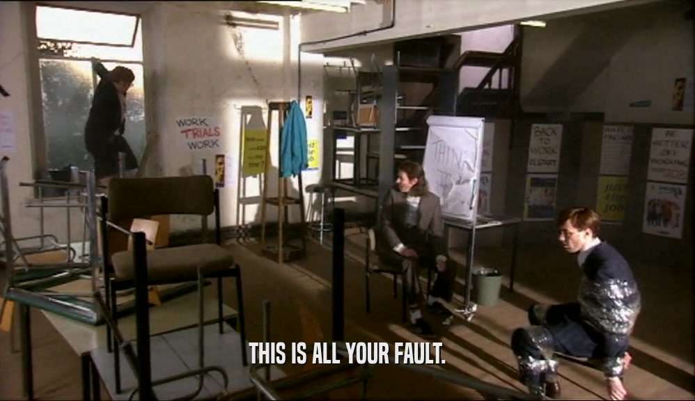 THIS IS ALL YOUR FAULT.  