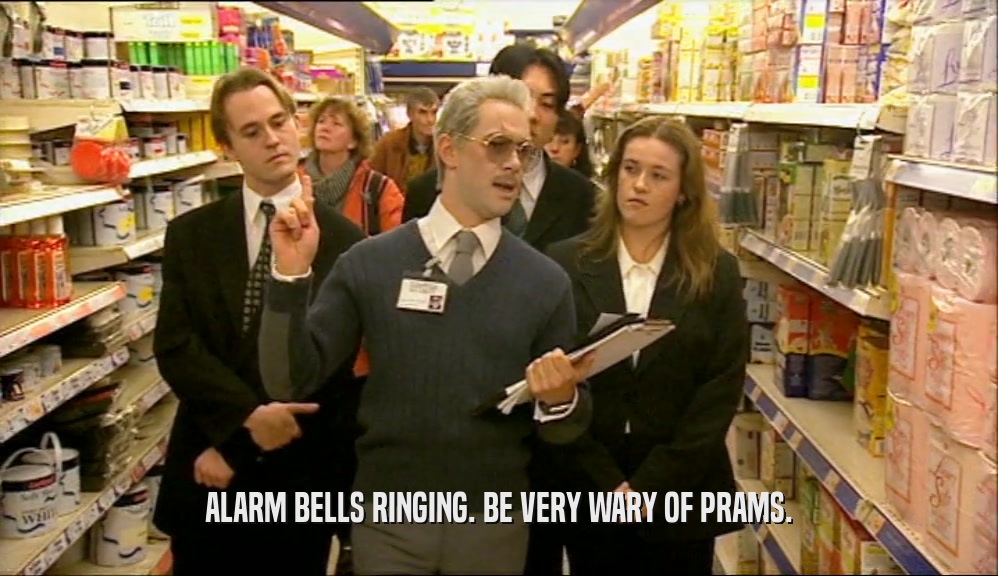 ALARM BELLS RINGING. BE VERY WARY OF PRAMS.  