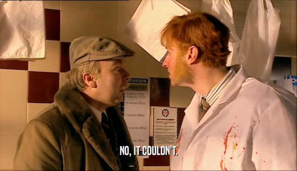 NO, IT COULDN'T.  