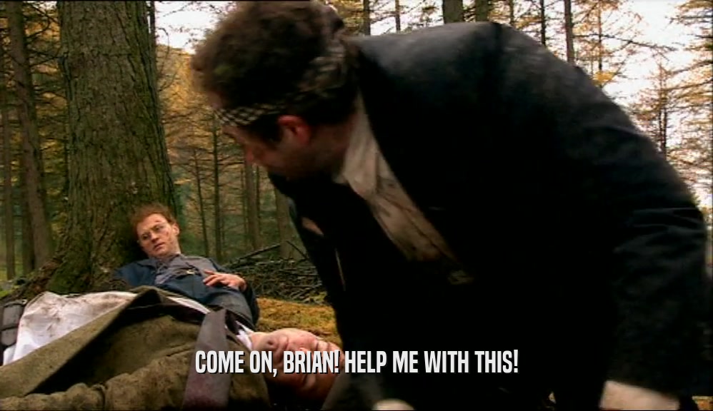COME ON, BRIAN! HELP ME WITH THIS!  