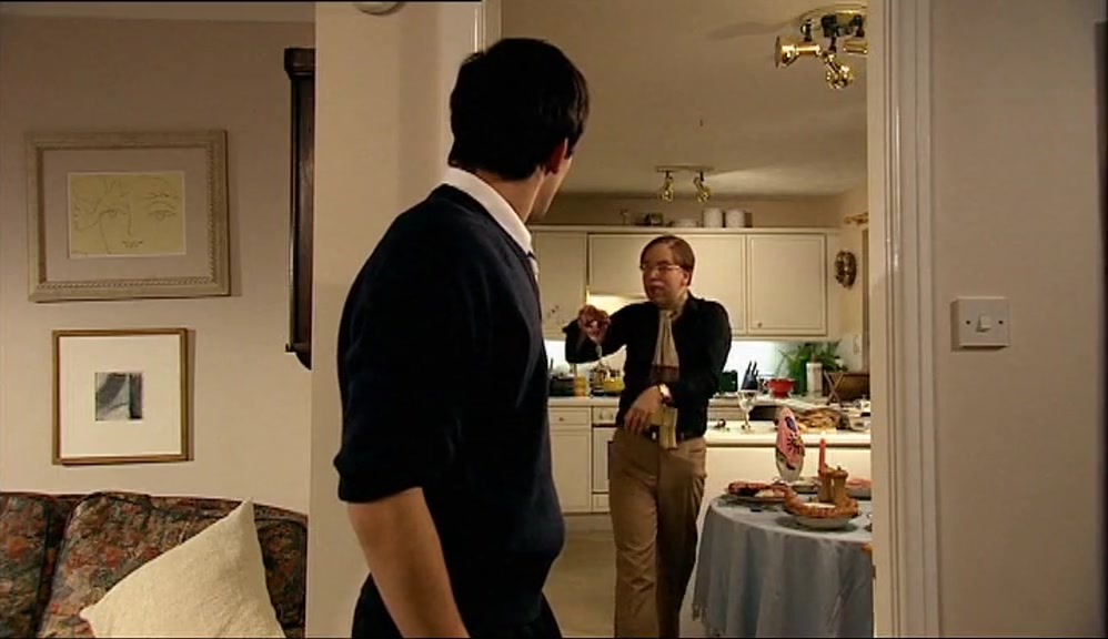 WE ARE HAVING A PARTY. SIT DOWN.  