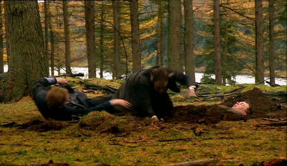 - HE'S ALIVE! - HE WON'T BE IN A MINUTE. 