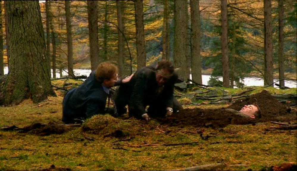 IT'S EASIER, BRIAN. WE'VE ALREADY KILLED HIM ONCE. 